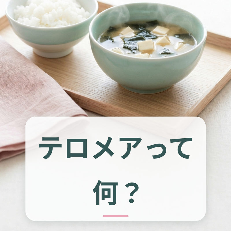 テロメアと老化・食事の関係を学ぶ教育記事のイメージ