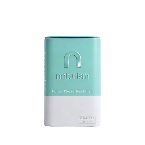 naturism Blue 18粒(3日分) 小型缶ケースつき